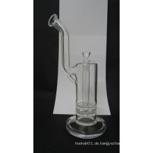 Double Bubbler Wasserpfeife für Großhandel mit 18mm Female (ES-GB-116)